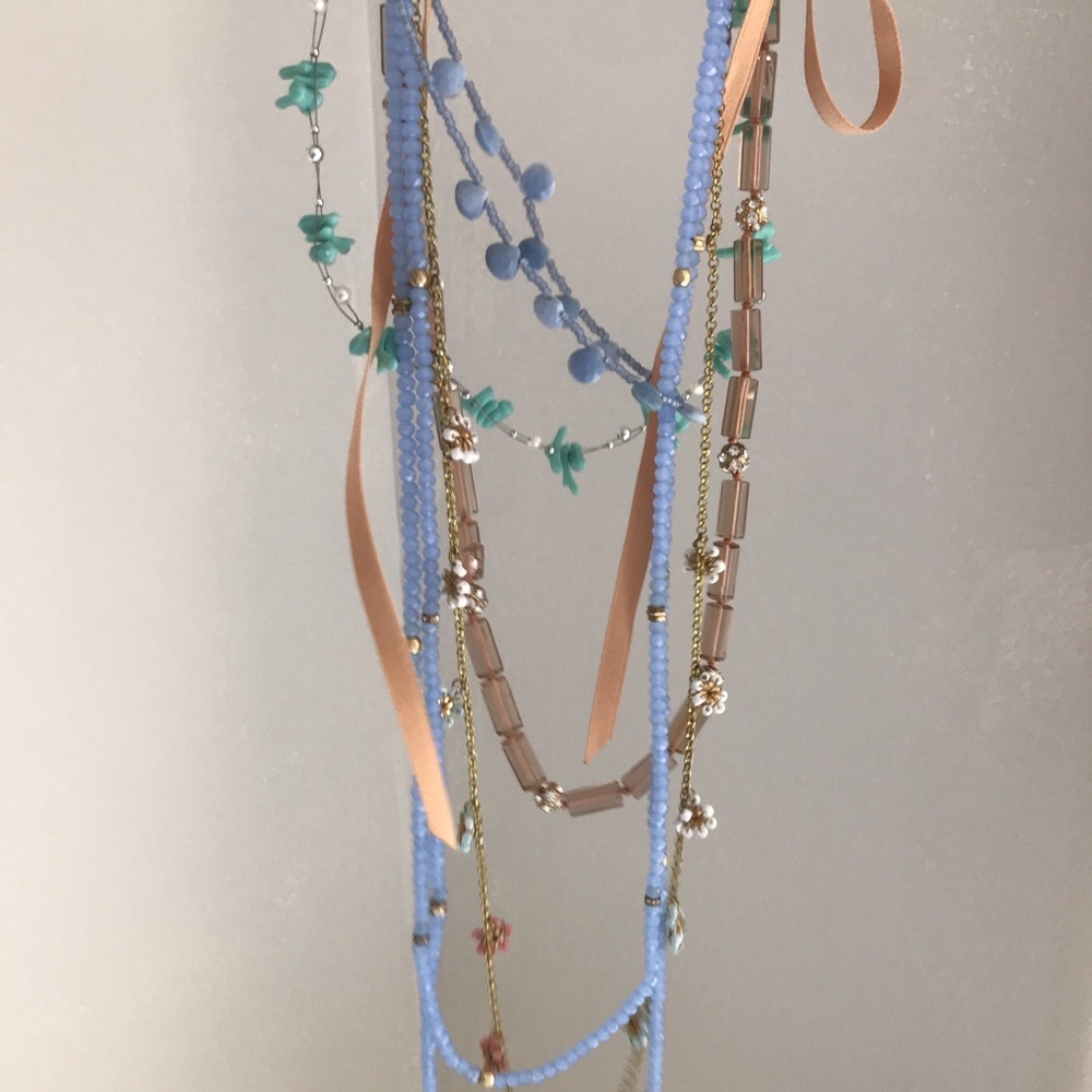 Set of Vintage-Style Beaded Necklaces